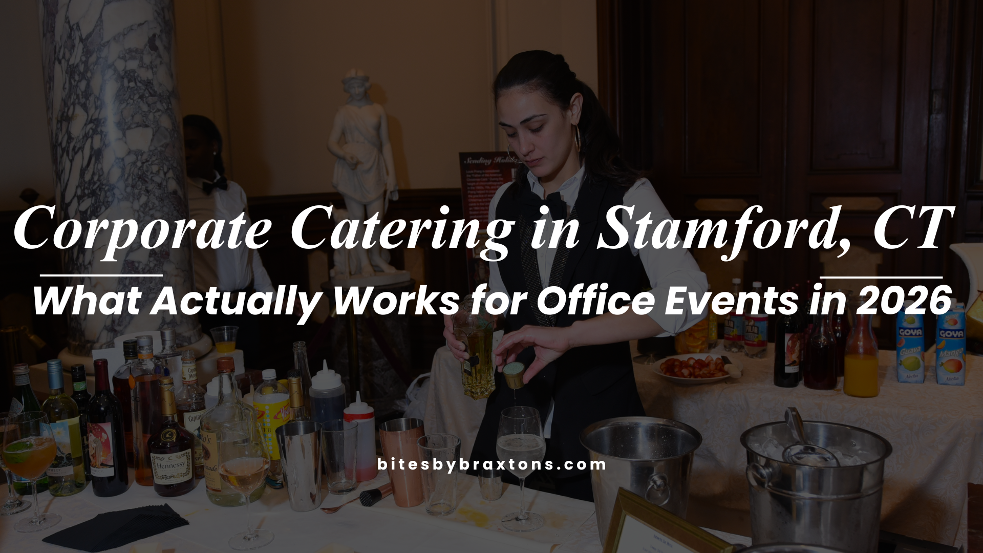 Corporate Catering in Stamford, CT: What Actually Works for Office Events in 2026
