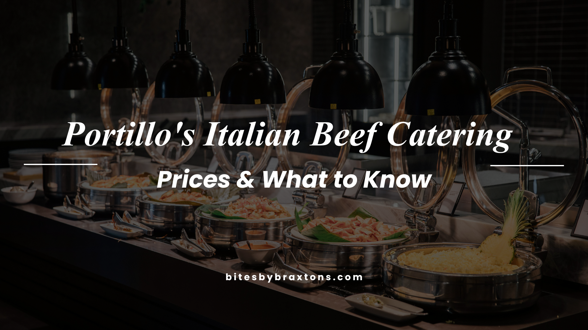 Portillo's Italian Beef Catering